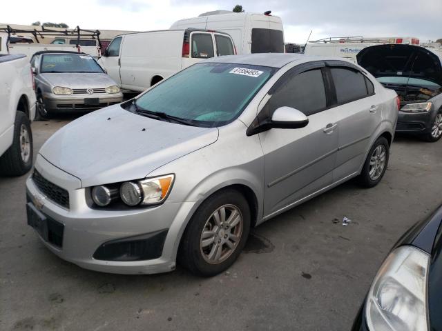 CHEVROLET SONIC LS 2012 with VIN 1G1JA5SH1C4124222 - Photo from auction