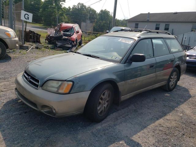 SUBARU LEGACY OUT 2000 with VIN 4S3BH6654Y7611126 - Photo from auction
