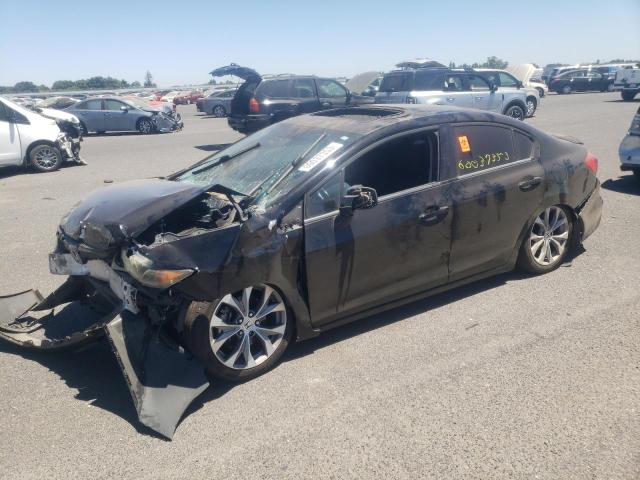 HONDA CIVIC SI 2012 with VIN 2HGFB6E55CH703428 - Photo from auction