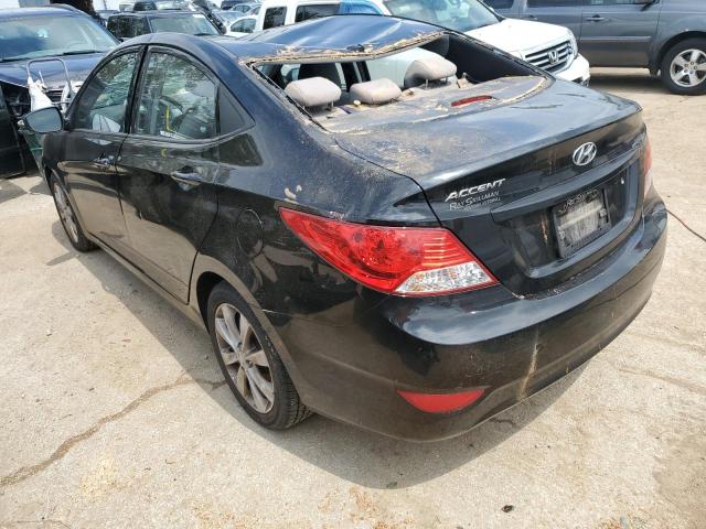 Photo 2 from auction – 2012 HYUNDAI ACCENT GLS with VIN KMHCU4AE6CU135026