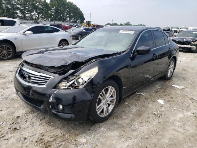INFINITI G25 BASE 2012 with VIN JN1DV6APXCM812973 - Photo from auction