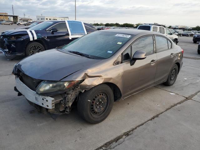 HONDA CIVIC LX 2012 with VIN 2HGFB2F53CH596726 - Photo from auction