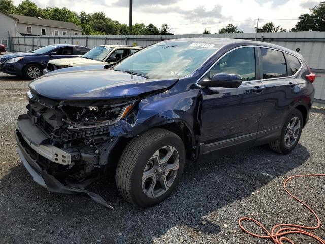 HONDA CR-V EX 2019 with VIN 7FARW2H51KE019134 - Photo from auction
