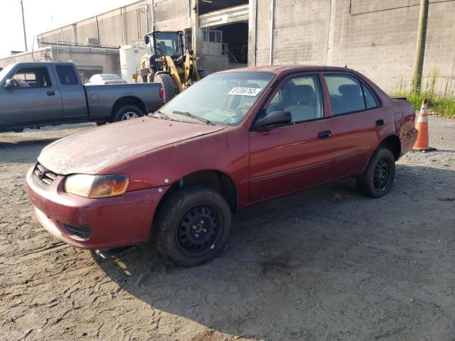 TOYOTA COROLLA CE 2002 with VIN 2T1BR12E72C542640 - Photo from auction