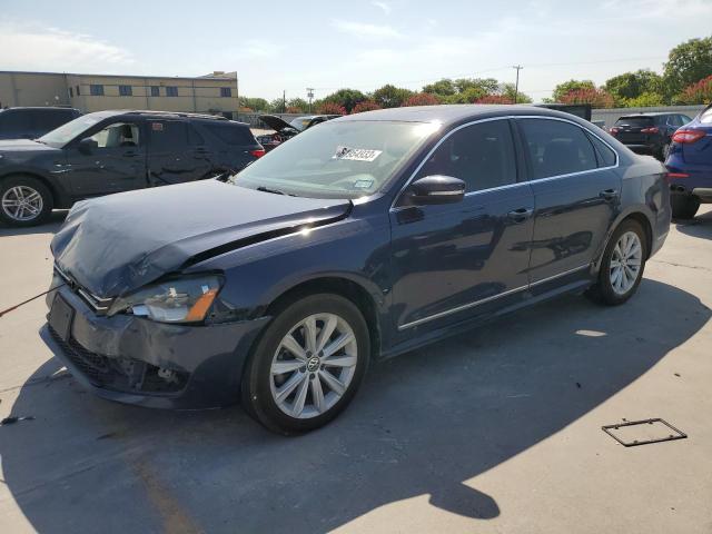 VOLKSWAGEN PASSAT SEL 2013 with VIN 1VWCH7A32DC014801 - Photo from auction