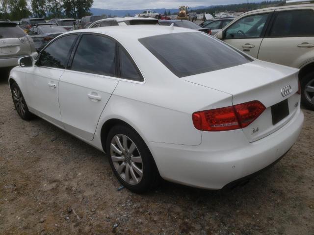 Photo 2 from auction – 2010 AUDI A4 PREMIUM with VIN WAUFFAFL8AN037895