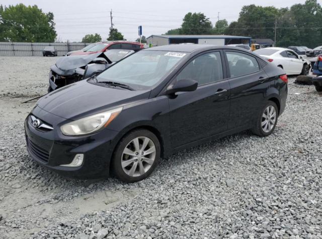 HYUNDAI ACCENT GLS 2012 with VIN KMHCU4AE7CU097841 - Photo from auction