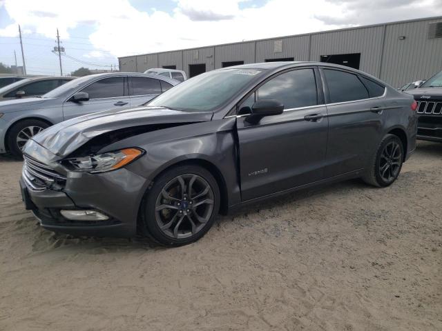 FORD FUSION SE 2018 with VIN 3FA6P0LU4JR155890 - Photo from auction