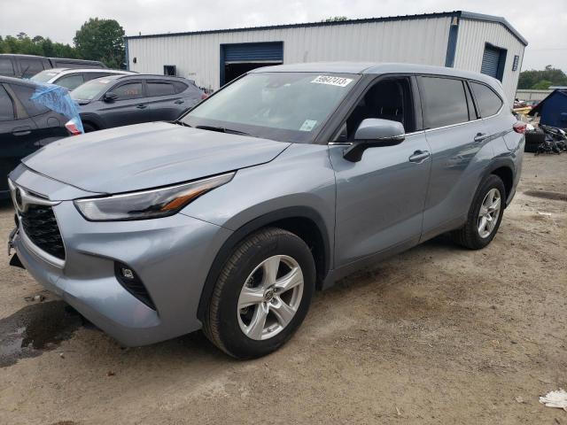 TOYOTA HIGHLANDER 2021 with VIN 5TDZZRAH8MS057880 - Photo from auction