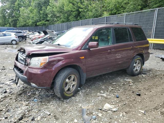 HONDA PILOT EXL 2007 with VIN 5FNYF18687B023232 - Photo from auction