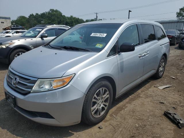 HONDA ODYSSEY EX 2011 with VIN 5FNRL5H48BB004773 - Photo from auction