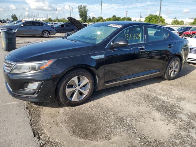 KIA OPTIMA HYB 2015 with VIN KNAGM4ADXF5082243 - Photo from auction