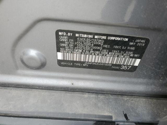 Photo 14 from auction – 2018 MITSUBISHI OUTLANDER with VIN JA4AP3AUXJU019288