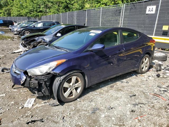 HYUNDAI ELANTRA GL 2012 with VIN 5NPDH4AE1CH089550 - Photo from auction