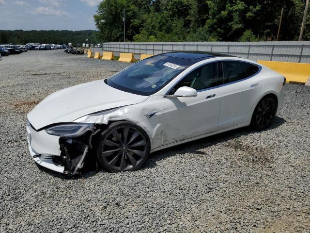 TESLA MODEL S 2017 with VIN 5YJSA1E19HF216388 - Photo from auction