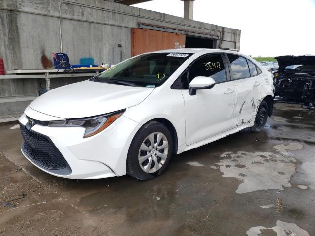 TOYOTA COROLLA LE 2020 with VIN 5YFEPRAEXLP074388 - Photo from auction