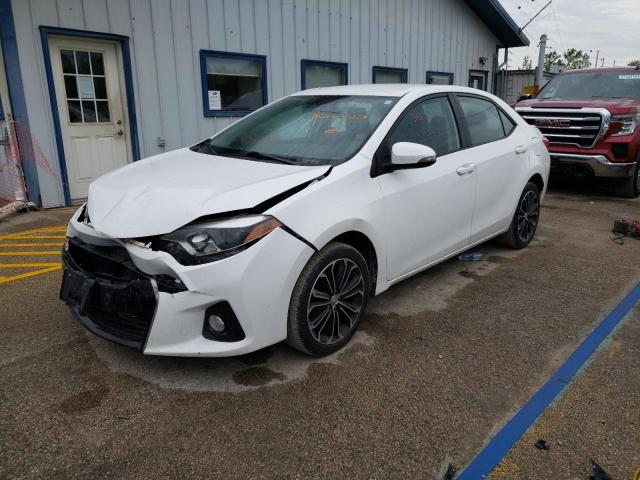 TOYOTA COROLLA L 2016 with VIN 2T1BURHE2GC716674 - Photo from auction