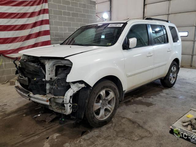 HONDA PILOT EXL 2012 with VIN 5FNYF4H50CB043266 - Photo from auction