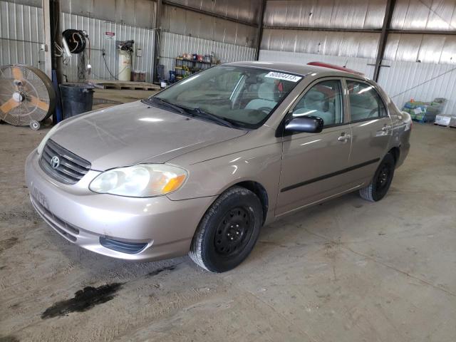 TOYOTA COROLLA CE 2003 with VIN 1NXBR32E83Z088216 - Photo from auction