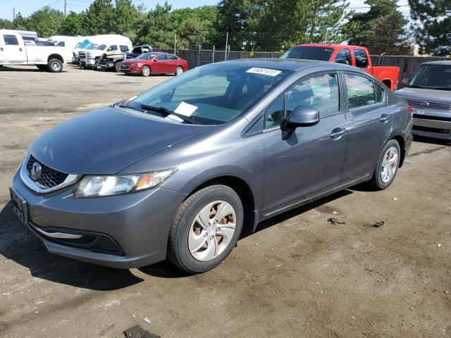 Photo 1 from auction – 2013 HONDA CIVIC LX with VIN 2HGFB2F58DH547247