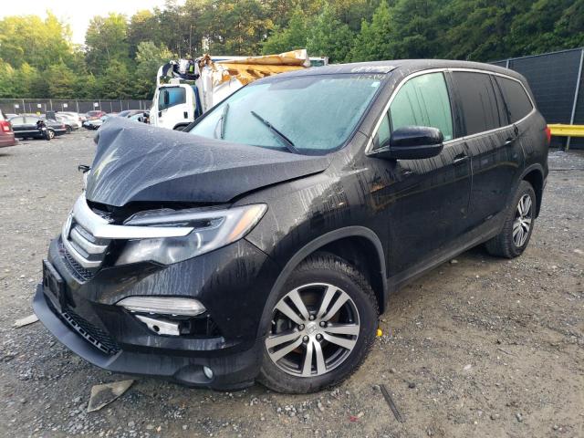 HONDA PILOT EXL 2018 with VIN 5FNYF6H52JB025702 - Photo from auction