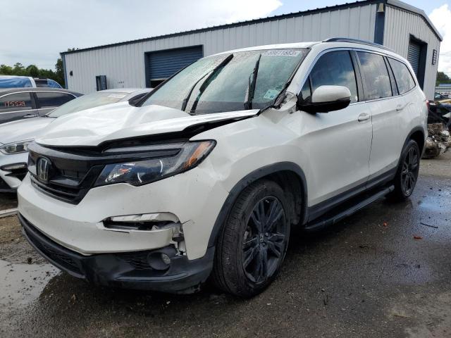 HONDA PILOT SE 2021 with VIN 5FNYF5H24MB008792 - Photo from auction