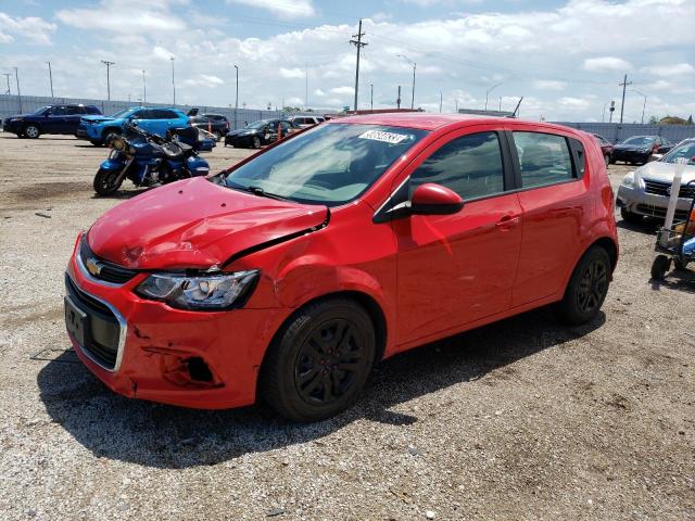 CHEVROLET SONIC 2020 with VIN 1G1JG6SB7L4123012 - Photo from auction