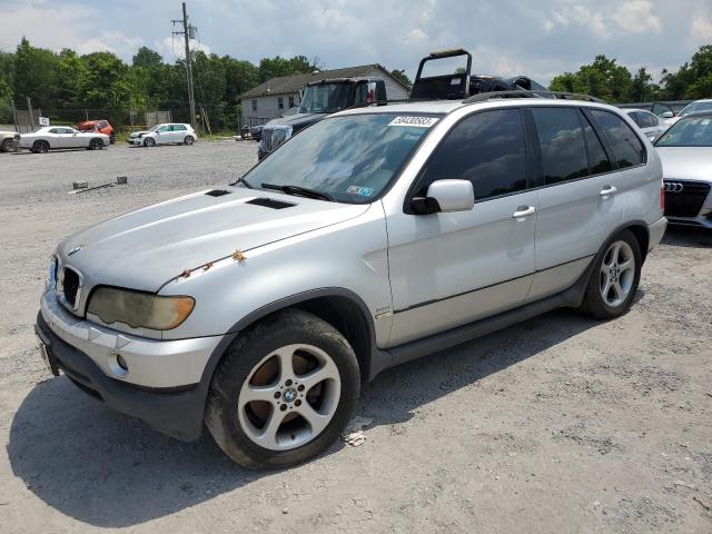 BMW X5 3.0I 2001 with VIN WBAFA53541LM69794 - Photo from auction