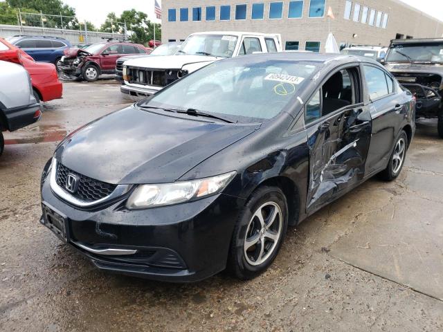 HONDA CIVIC SE 2015 with VIN 19XFB2F75FE077113 - Photo from auction