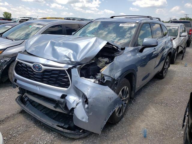TOYOTA HIGHLANDER 2021 with VIN 5TDGBRCH4MS033665 - Photo from auction