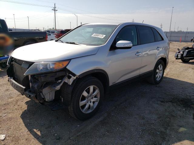 KIA SORENTO LX 2013 with VIN 5XYKTCA64DG341213 - Photo from auction