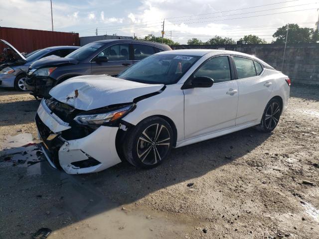 NISSAN SENTRA SR 2021 with VIN 3N1AB8DV5MY201331 - Photo from auction
