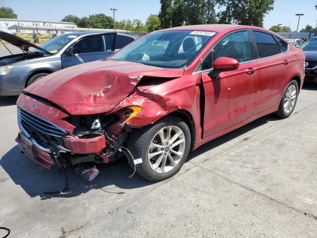 FORD FUSION SE 2020 with VIN 3FA6P0HD8LR127568 - Photo from auction
