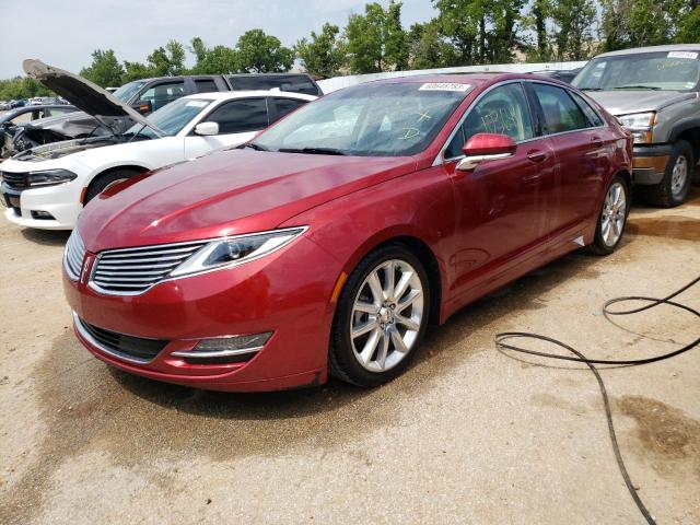 LINCOLN MKZ HYBRID 2016 with VIN 3LN6L2LUXGR607699 - Photo from auction