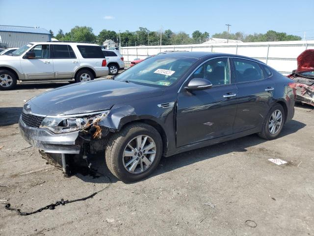 KIA OPTIMA LX 2018 with VIN KNAGT4L38J5211855 - Photo from auction