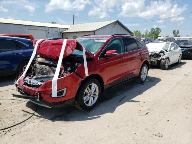 FORD EDGE SEL 2015 with VIN 2FMTK4J9XFBB49868 - Photo from auction