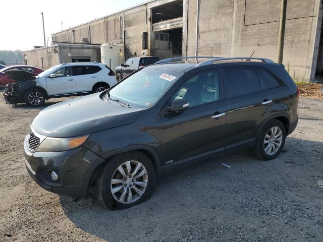 KIA SORENTO EX 2011 with VIN 5XYKUDA20BG119765 - Photo from auction