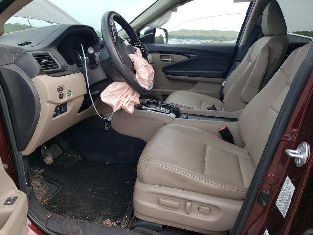 Photo 7 from auction – 2021 HONDA PILOT TOUR with VIN 5FNYF6H94MB044856