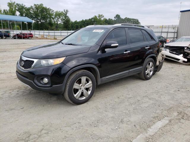 KIA SORENTO EX 2013 with VIN 5XYKU3A62DG346164 - Photo from auction