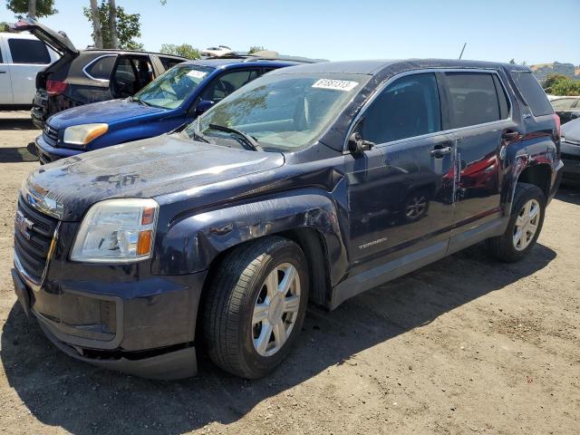 GMC TERRAIN SL 2016 with VIN 2GKALMEK7G6323139 - Photo from auction