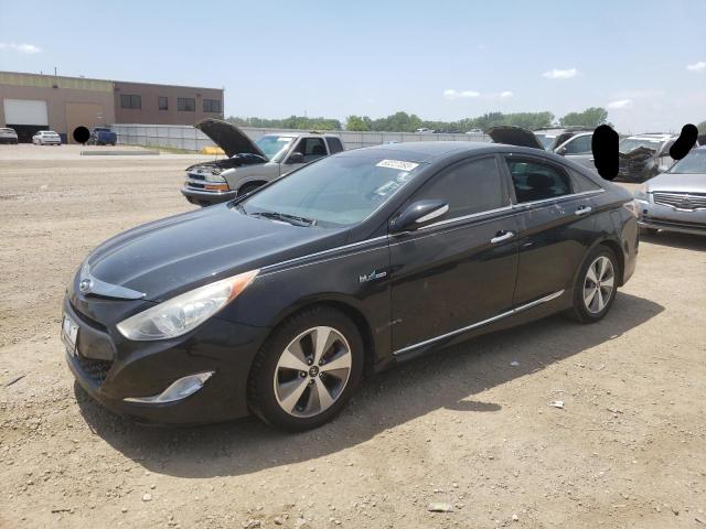 HYUNDAI SONATA HYB 2012 with VIN KMHEC4A46CA023525 - Photo from auction