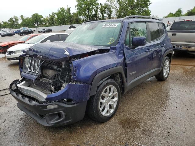 JEEP RENEGADE L 2018 with VIN ZACCJABB8JPH52703 - Photo from auction