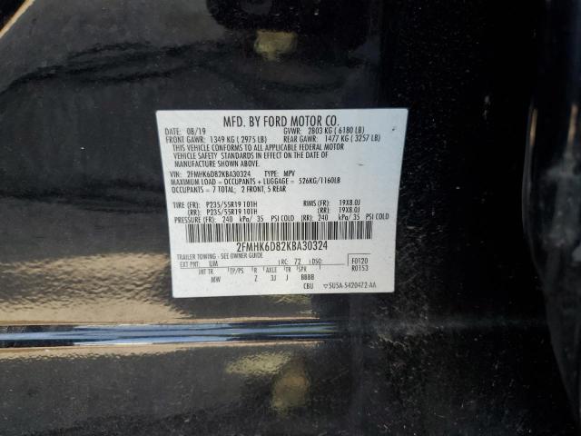 Photo 14 from auction – 2019 FORD FLEX LIMIT with VIN 2FMHK6D82KBA30324