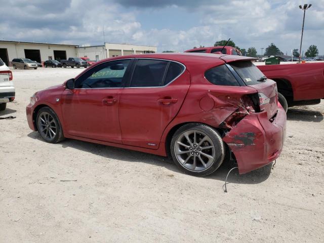 Photo 2 from auction – 2013 LEXUS CT 200 with VIN JTHKD5BH3D2161626