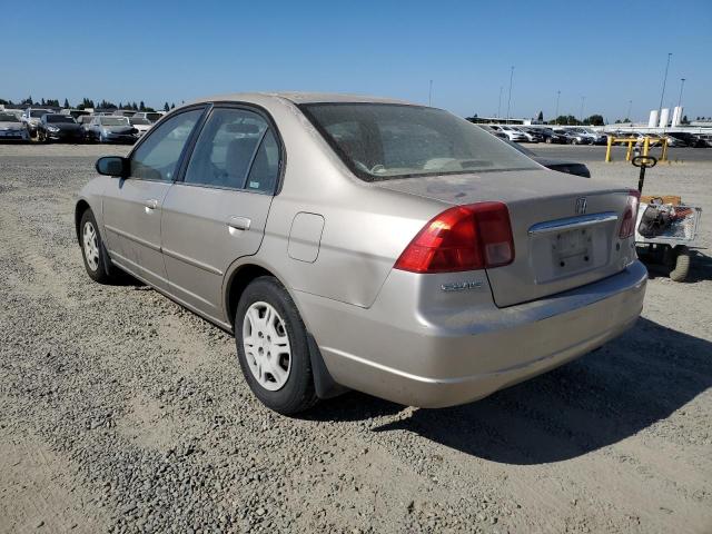Photo 2 from auction – 2002 HONDA CIVIC LX with VIN JHMES16592S002974