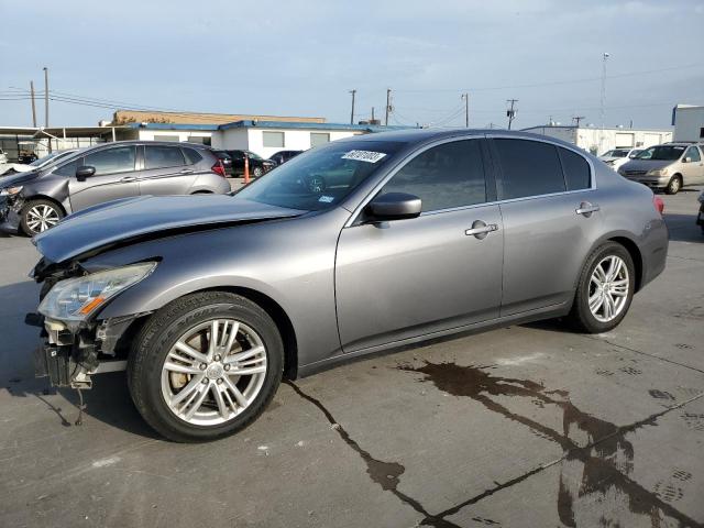 INFINITI G37 BASE 2012 with VIN JN1CV6AP2CM628297 - Photo from auction