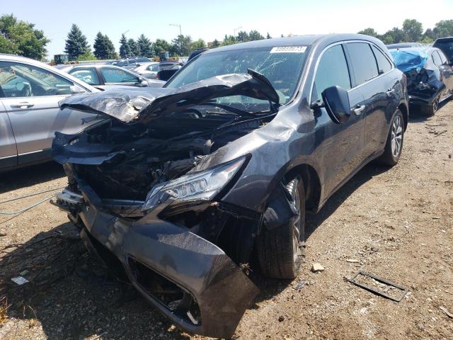 ACURA MDX TECHNO 2014 with VIN 5FRYD3H62EB005600 - Photo from auction