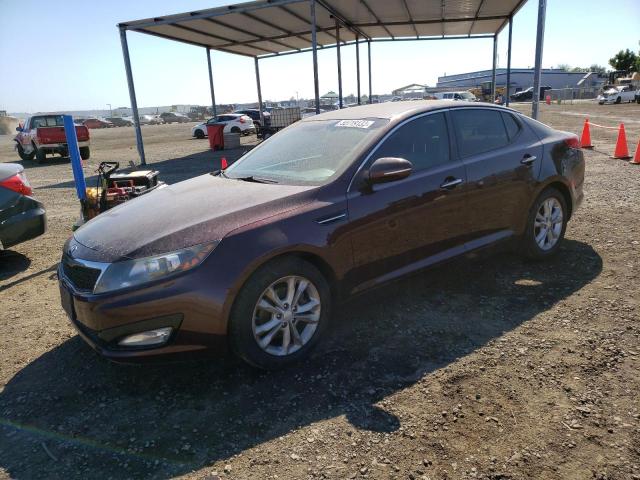 KIA OPTIMA LX 2013 with VIN 5XXGM4A78DG190897 - Photo from auction