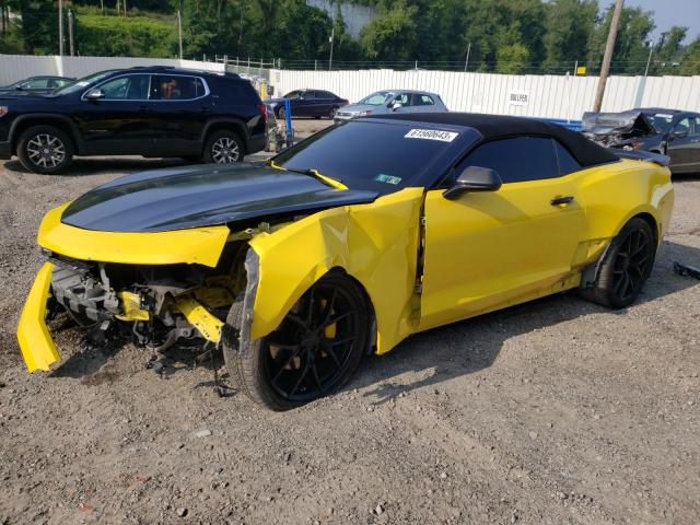 CHEVROLET CAMARO SS 2017 with VIN 1G1FF3D72H0136734 - Photo from auction
