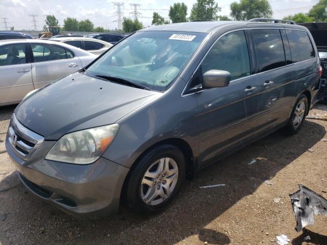 HONDA ODYSSEY EX 2007 with VIN 5FNRL38467B049321 - Photo from auction